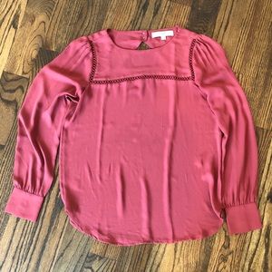 Pinky/Rust colored blouse